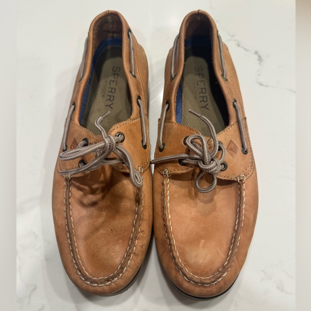 Sperry Men's Light Brown Boat Shoes
